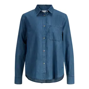 Dames denim shirt JJXX cora chambray image-0