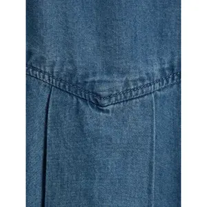 Sleeveless denim shirt JJXX layla chambray image-3