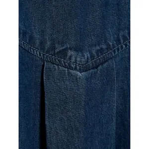 Sleeveless denim shirt JJXX layla chambray image-3