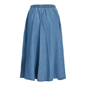 Women's skirt JJXX sasha midi chambray image-1