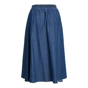 Women's skirt JJXX sasha midi chambray image-1