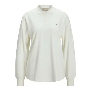 Women's long-sleeved polo shirt JJXX circle image-0