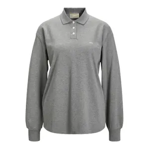 Women's long-sleeved polo shirt JJXX circle image-0