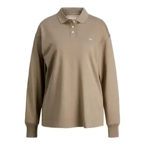 Women's long-sleeved polo shirt JJXX circle image-0