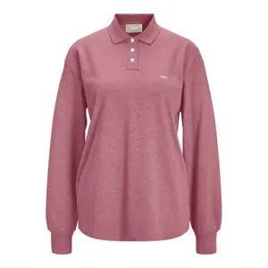 Women's long-sleeved polo shirt JJXX circle image-0