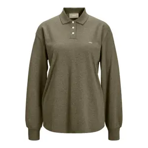 Women's long-sleeved polo shirt JJXX circle image-0