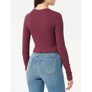 T-shirt femme JJXX Feline Rib image-3