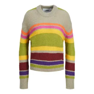 Damestrui JJXX Ember Fluffy Stripe Knit Noos image-0