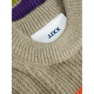 Damestrui JJXX Ember Fluffy Stripe Knit Noos image-2