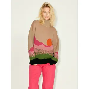 Women's long-sleeved turtleneck sweater JJXX gaia image-1
