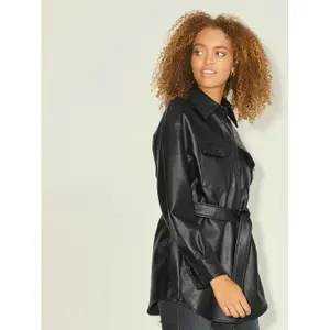 Chaqueta de cuero JJXX luna image-3