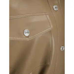 Leather jacket woman JJXX luna image-2