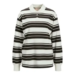 Women's long-sleeved polo shirt JJXX circle image-0