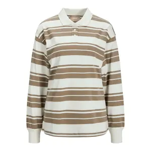 Women's long-sleeved polo shirt JJXX circle image-0