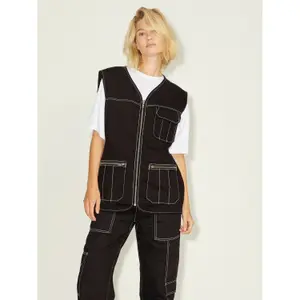 Sleeveless denim jacket for women JJXX octavia image-1