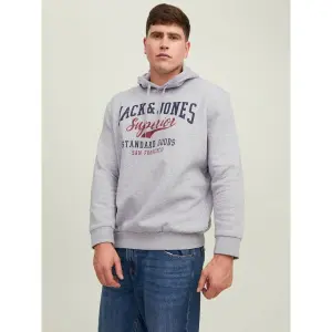 Hoodie large size Jack & Jones Logo Noos Ps image-2