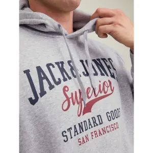Hoodie large size Jack & Jones Logo Noos Ps image-4