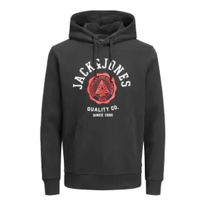 Hooded sweatshirt large size Jack & Jones Logo Noos Ps image-0