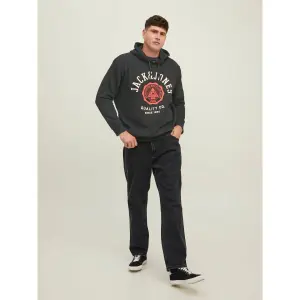 Hooded sweatshirt large size Jack & Jones Logo Noos Ps image-1