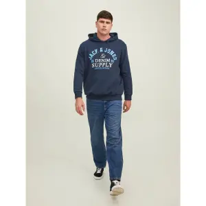 Sudadera talla grande Jack & Jones Logo Noos Ps image-1