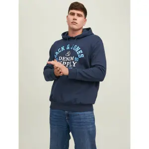 Sudadera talla grande Jack & Jones Logo Noos Ps image-2