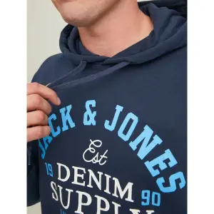 Sudadera talla grande Jack & Jones Logo Noos Ps image-5