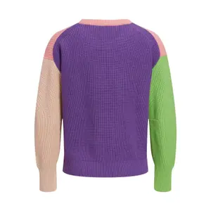 Pullover col rond femme JJXX Mila Twist Block image-2