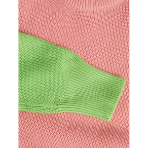 Pullover col rond femme JJXX Mila Twist Block image-3