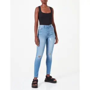 Jeans skinny taille haute femme JJXX Vienna Hw Am1004B image-1
