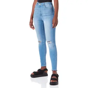 Jeans skinny taille haute femme JJXX Vienna Hw Am1004B image-2