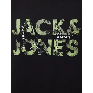 T-Shirt mit Rundhalsausschnitt Jack & Jones Tech Logo image-4