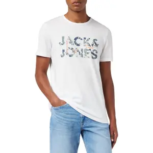 T-Shirt mit Rundhalsausschnitt Jack & Jones Tech Logo image-2