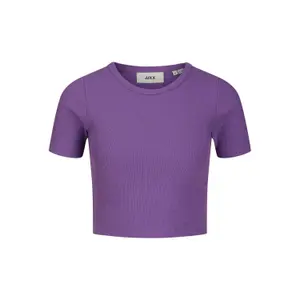 T-shirt côtelé femme JJXX Florie Rib image-0