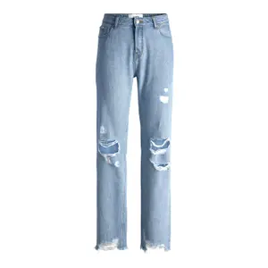 Jeans droit taille moyenne femme JJXX Seoul image-0
