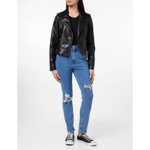 Jeans slim taille haute femme JJXX Berlin Hw Cce2003 image-1