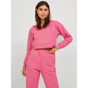 Sweatshirt zip à capuche femme JJXX abbie Reg Every Brush image-1