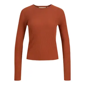 Jersey de cuello redondo para mujer JJXX Taya Ribbed image-0