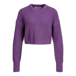 Pullover crop col rond femme JJXX Carlota Twist image-0