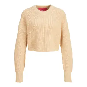 Pullover crop col rond femme JJXX Carlota Twist image-0