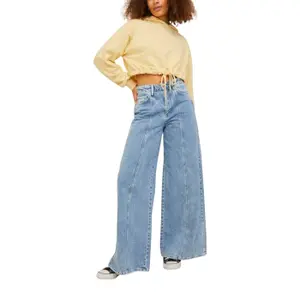Sweatshirt à capuche crop femme JJXX Alfa Loose Every image-1