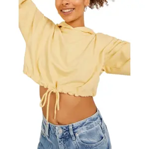 Sweatshirt à capuche crop femme JJXX Alfa Loose Every image-4