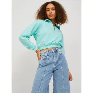 Sweatshirt 1/2 zip femme JJXX Alfa Reg Every image-2