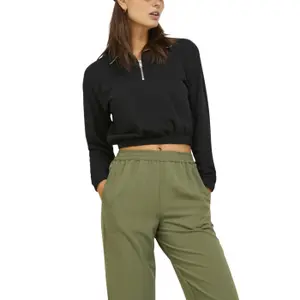 Sweatshirt 1/2 zip femme JJXX alfa Reg Every image-3