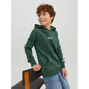 Sweatshirt hooded child Jack & Jones Oli Skater LN image-1