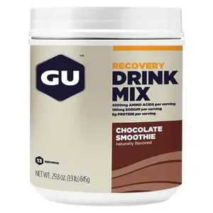 Tarro de 750gr Gu Energy Récupération chocolat smoothie image-0