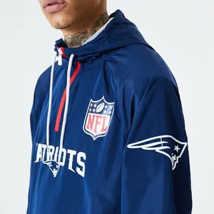 Veste coupe vent New Era  NFL 1/4 Zip New England Patriots image-4
