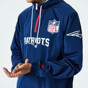 Veste coupe vent New Era  NFL 1/4 Zip New England Patriots image-5