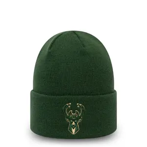 Bonnet New Era  Team Colour Knit Milwaukee Bucks image-1