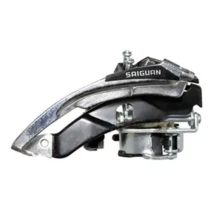 Aluminium front derailleur with collar for all cranksets P2R