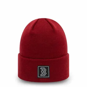 Bonnet New Era  Printed Patch Knit Boston Red Sox image-0